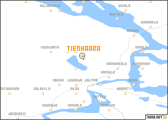 map of Tienhaara