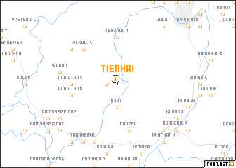 map of Tiên Hai