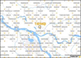 map of Tiên Hội