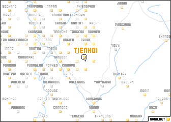 map of Tiên Hội