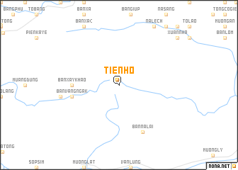 map of Tiên Ho