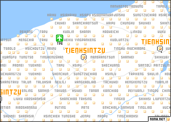 map of T\