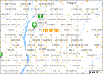 map of T\