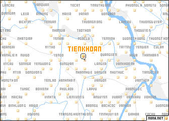 map of Tiên Khoán