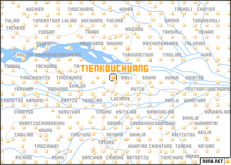 map of Tien-k\