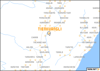 map of Tien-kuang-li