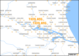 map of Tiên Lang