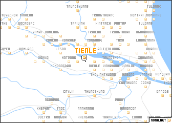 map of Tiên Lễ