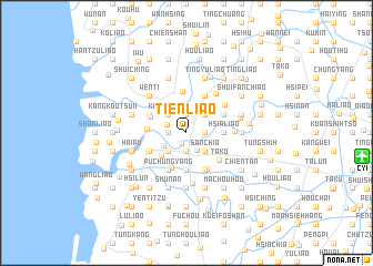 map of T\