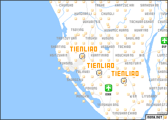 map of T\