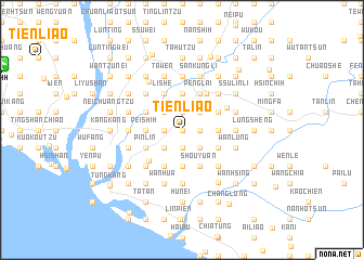 map of T\