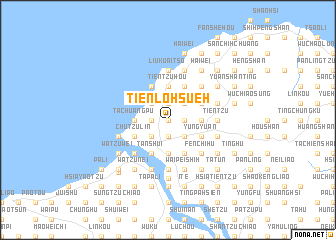 map of T\