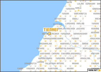 map of T\