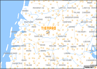 map of T\