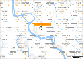 map of Tiên Phương