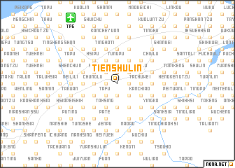 map of T\