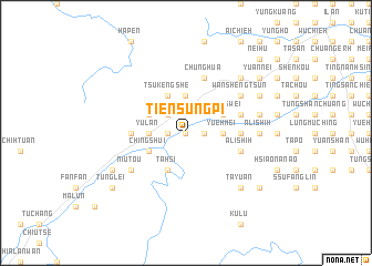 map of T\