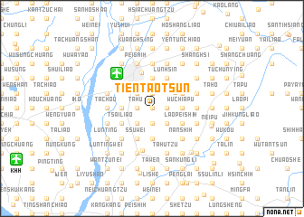 map of T\