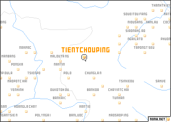 map of Tien Tchou Ping