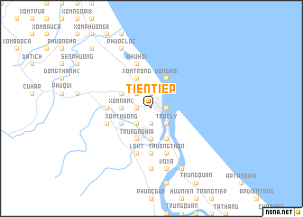 map of Tiền Tiệp