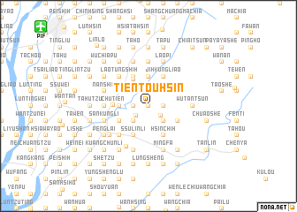 map of T\