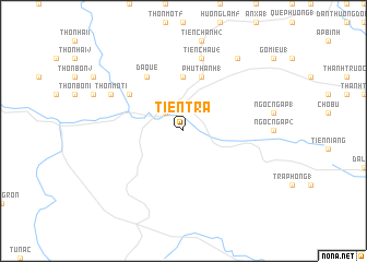 map of Tiên Trà