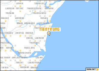 map of Tien Trung
