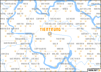 map of Tiên Trung