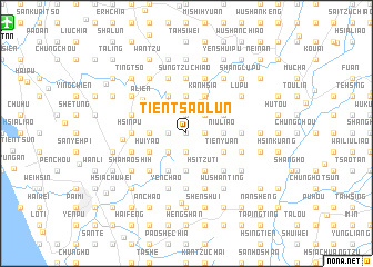 map of T\