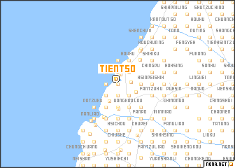 map of T\