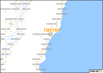 map of T\