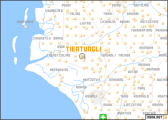 map of Tien-tung-li