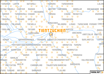map of Tien-tzu-ch\