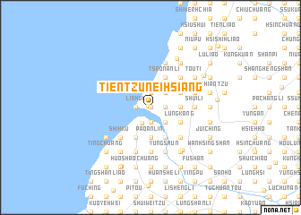 map of T\