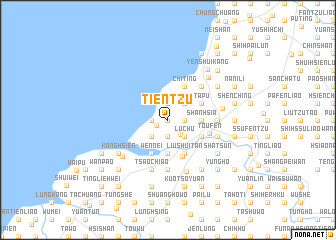 map of Tien-tzu