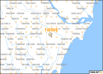 map of Tiên Vệ