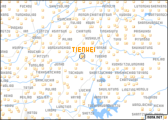 map of T\