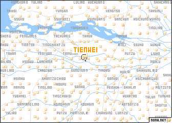 map of T\