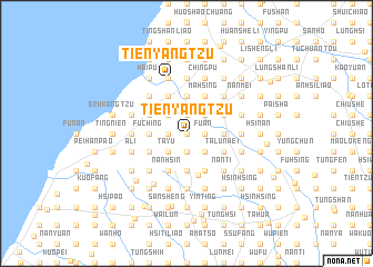 map of T\