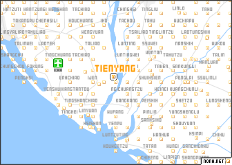 map of T\