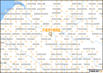 map of T\