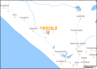 map of Tienzolo