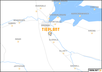 map of Tie Plant