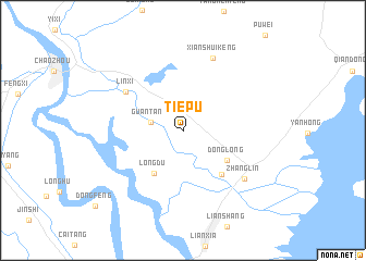 map of Tiepu