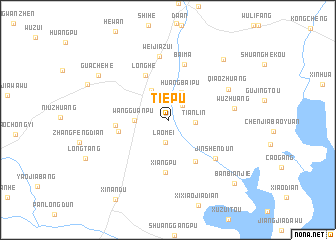 map of Tiepu