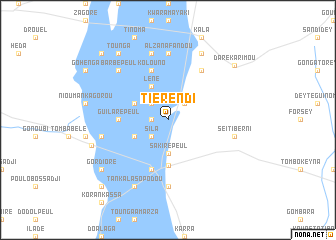 map of Tiérendi