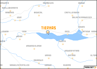 map of Tiermas