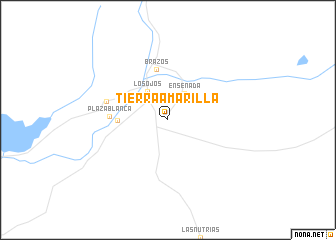 map of Tierra Amarilla