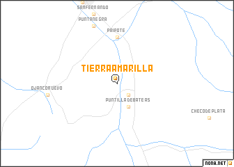 map of Tierra Amarilla