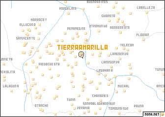 map of Tierra Amarilla